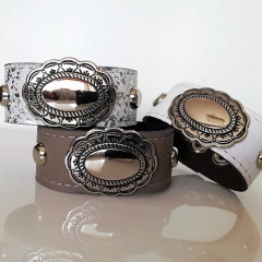 Brazalete Medallón Oval - 3cm