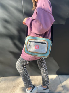 Cartera Bandolera Bucle Aqua - comprar online