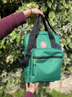 Portanotebook Olivia - Microfibra Verde Benetton en internet