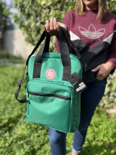 Portanotebook Olivia - Microfibra Verde Benetton