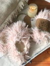 Pantufla Pelo Largo Rosa T. 35/36