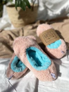 Pantufla Rosa y Celeste -DISCONTUNUO SOLO XS-L