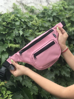 Riñonera Microfibra Rosa - comprar online