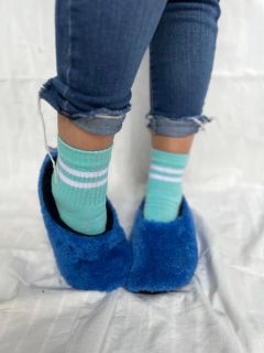 Pantufla Azul marino