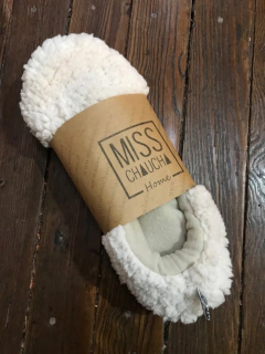 Imagen de Pantufla Sherpa crudo