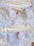 Conjunto con arco MOULIN ROUGE blanco - Mariana Arbusti
