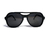 Lentes de sol polarizados- Modelo Mallorca- Hombre- Black / mate.