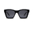 Lentes de sol polarizados. Modelo Milan - Mujer - Shiny Black
