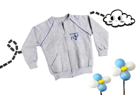 canguru sem capuz moletom cinza