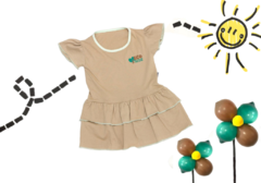 vestido saia dupla malha sava