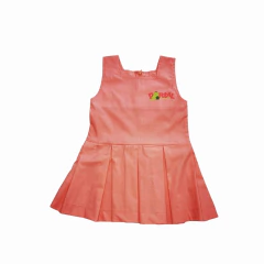 vestido tricoline goiaba - comprar online