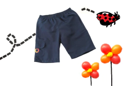 bermuda tactel marinho