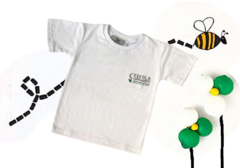 camiseta basica m/c branca - comprar online