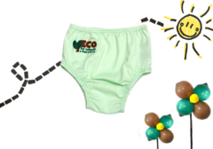 calcinha verde claro