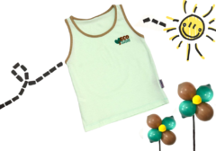 camiseta regata bicolor - comprar online