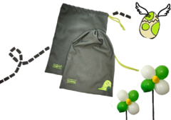 saco envelope cinza - comprar online