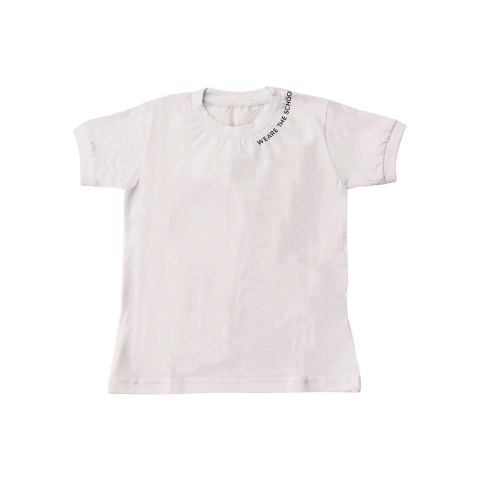 camiseta baby look m/c branca - buy online