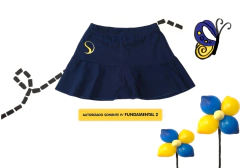 shorts saia helanca marinho