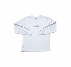 camiseta m/l branca na internet