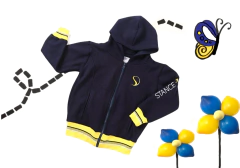 canguru capuz moletom marinho