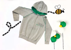 casaco capuz moletom cinza on internet