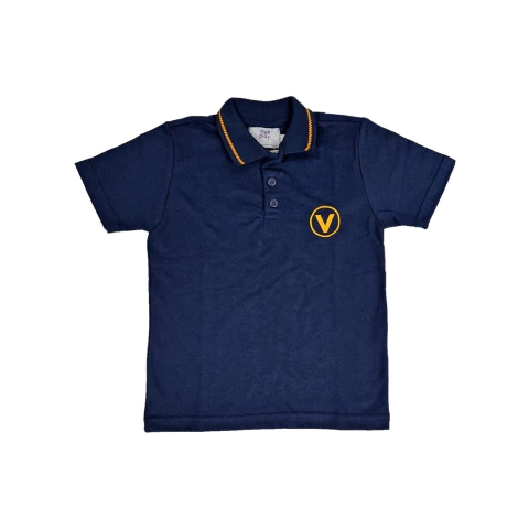 camisa polo tradicional marinho