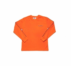 camiseta m/l laranja na internet