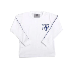 camiseta m/l branca - comprar online