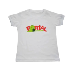 camiseta baby look m/c branca - buy online