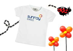 camiseta baby look m/c branca - comprar online