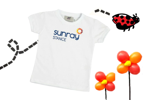 camiseta baby look m/c branca