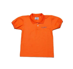 camisa polo tradicional laranja - comprar online