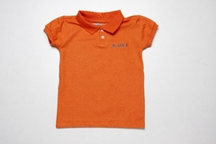 camisa polo baby look laranja na internet