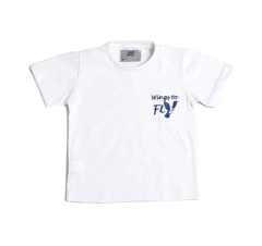 camiseta basica m/c branca - comprar online