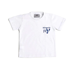 camiseta basica m/c branca - FreePlay Uniformes