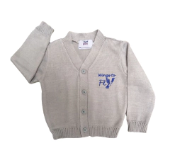 cardigan retilinea cinza - FreePlay Uniformes