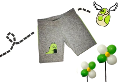 bermuda ciclista cinza