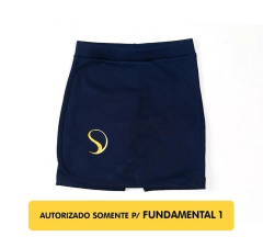 shorts saia pala helanca marinho - online store