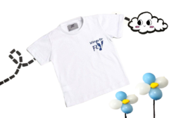 camiseta basica m/c branca - comprar online
