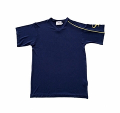 camiseta dry fit marinho na internet