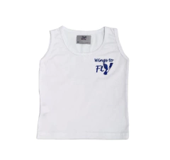 camiseta regata branca - FreePlay Uniformes