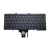 Frente del teclado negro