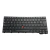Frente del teclado negro con trackpoint