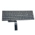 Frente del teclado gris oscuro