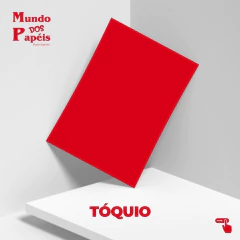 Papel Color Plus Tóquio - Vermelho 180G A4 10 fls - comprar online