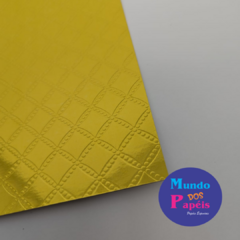 PAPEL LAMICOTE OURO METALASSE 180G A4 10 FLS