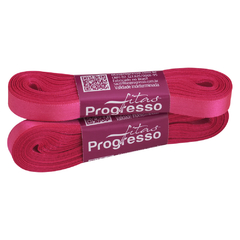 FITA CETIM SIMPLES CF002 10MM COR 279 ROSA CITRICO Peca 10 metros