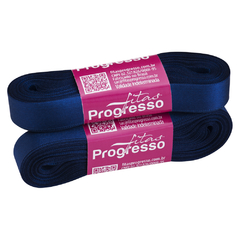 FITA CETIM SIMPLES CF003 15MM COR 215 AZUL MARINHO Peca 10 metros