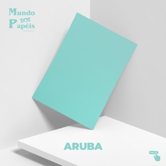 Papel Color Plus Aruba - Verde Tifany 180G A4 20 fls - comprar online