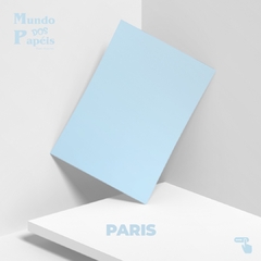 Papel Color Plus Paris - Azul 180G A4 10 fls - comprar online